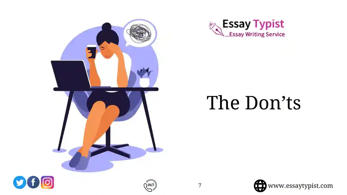 The don’ts